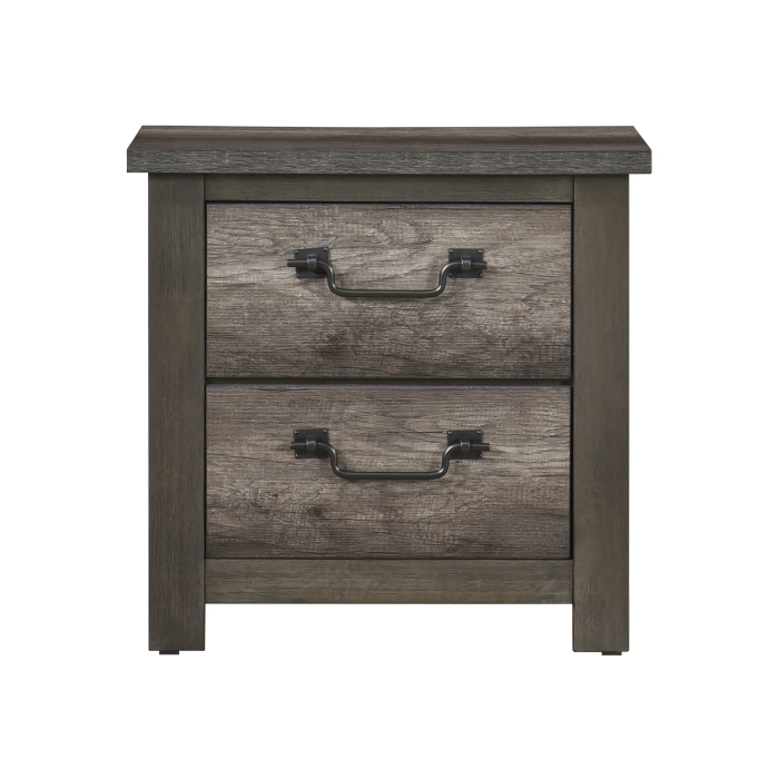 Lenior Grey 6 Piece Queen Storage Bedroom Set - image 6