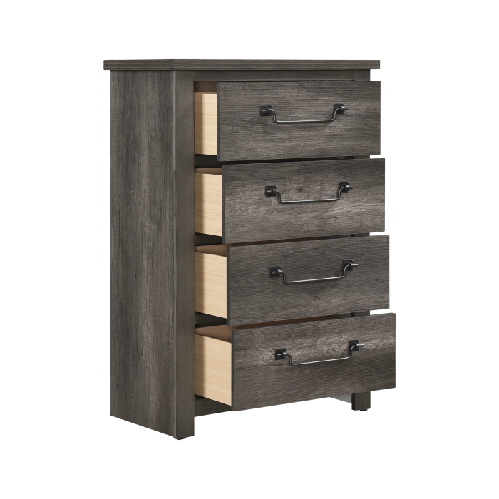 Lenior Grey 6 Piece Queen Storage Bedroom Set - image 12