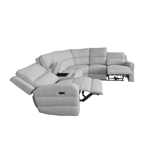 Thorne 3-Piece Power Reclining Sectional with Storage Console 8