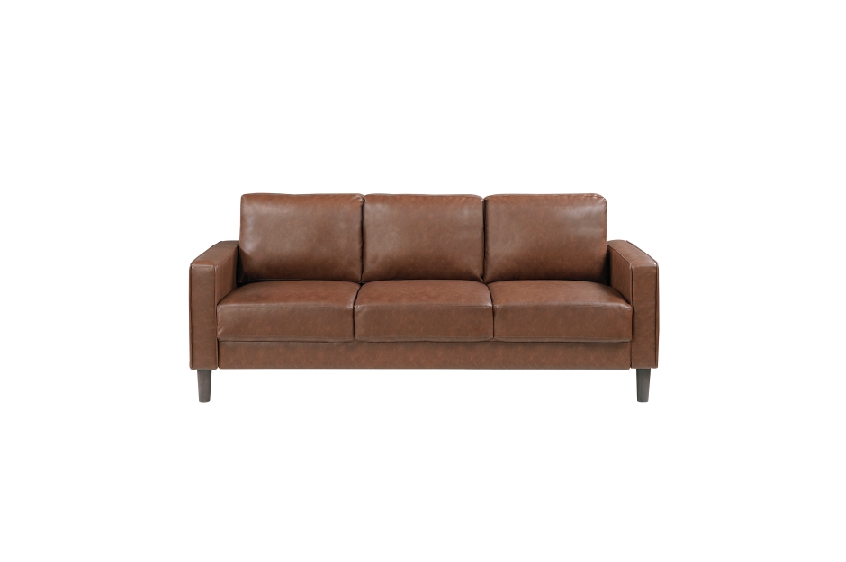 Malcolm 2 Piece Sofa and Loveseat Set (Chocolate Brown) - image 3