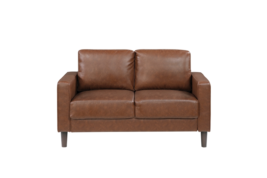 Malcolm 2 Piece Sofa and Loveseat Set (Chocolate Brown) 5