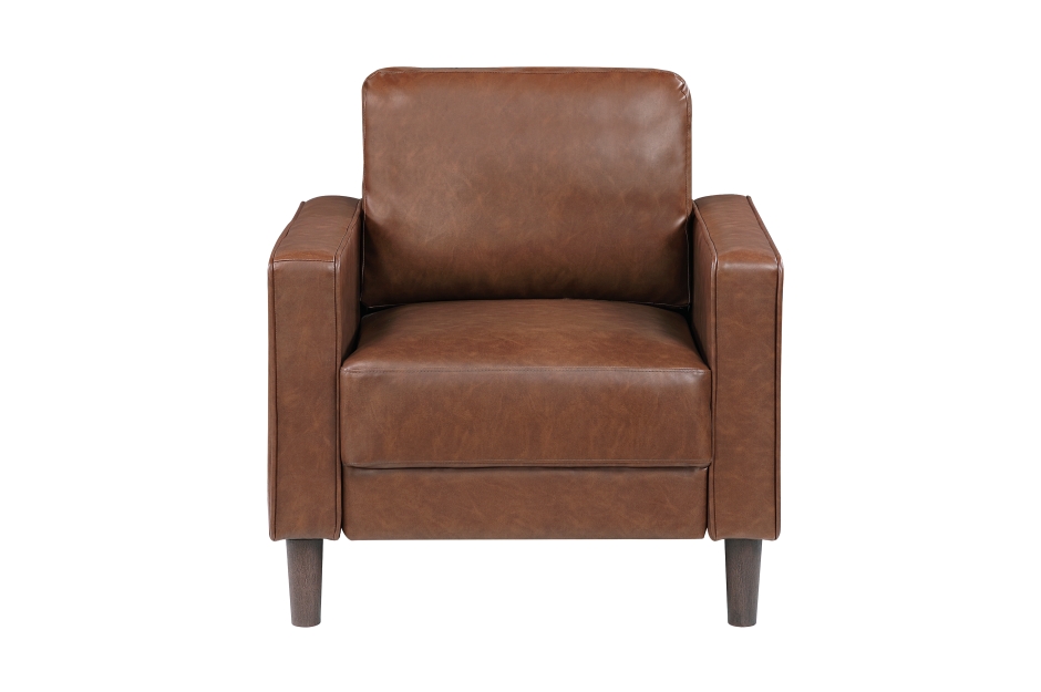 Malcolm 3 Piece Sofa, Loveseat and Chair Set (Chocolate Brown) - image 6
