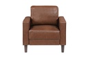 Malcolm 3 Piece Sofa, Loveseat and Chair Set (Chocolate Brown) - image 6
