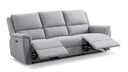 Apex 3 Piece Power Reclining Set Sofa, Loveseat and Chair (Grey) - image 5