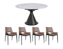 Calisto 5 Piece Round Extension Dining Set - image 2