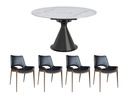 Calisto 5 Piece Round Extension Dining Set - image 3