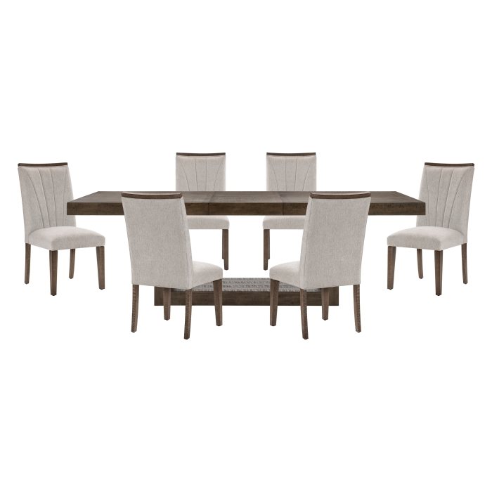 Brookings 7 Piece Extendable Dining Set 2