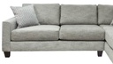 Alpha 2 Pc. Sectional - cushion and fabric detail