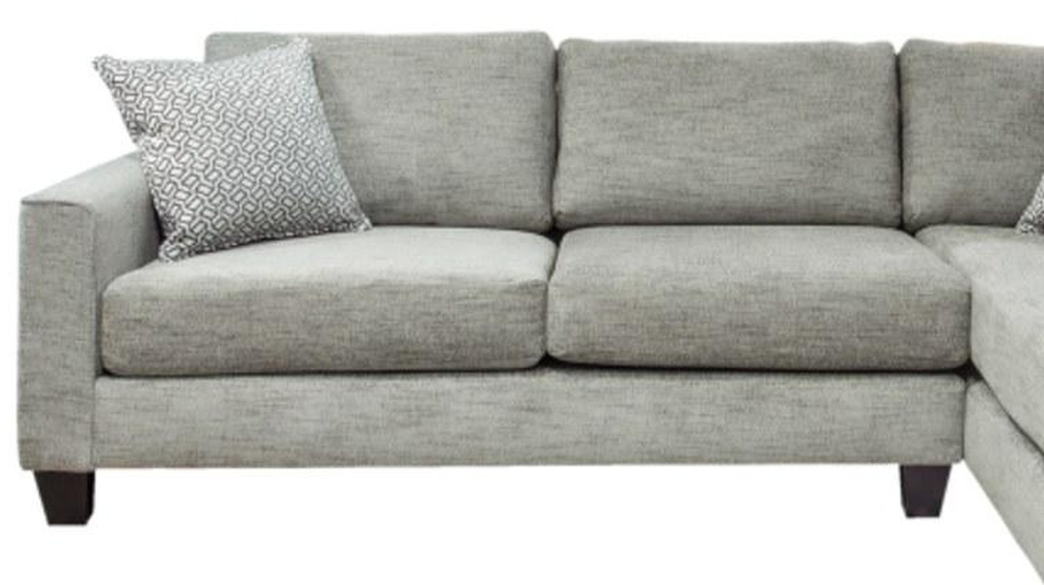 Alpha 2-Piece Sectional with Chaise (Samantha Beige) 2