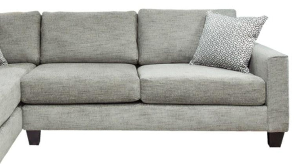 Alpha 2 Pc Sectional - left hand facing cushion detail