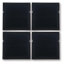 Dallbourne White and Gold Abstract Wall Art Set of 4 view 1