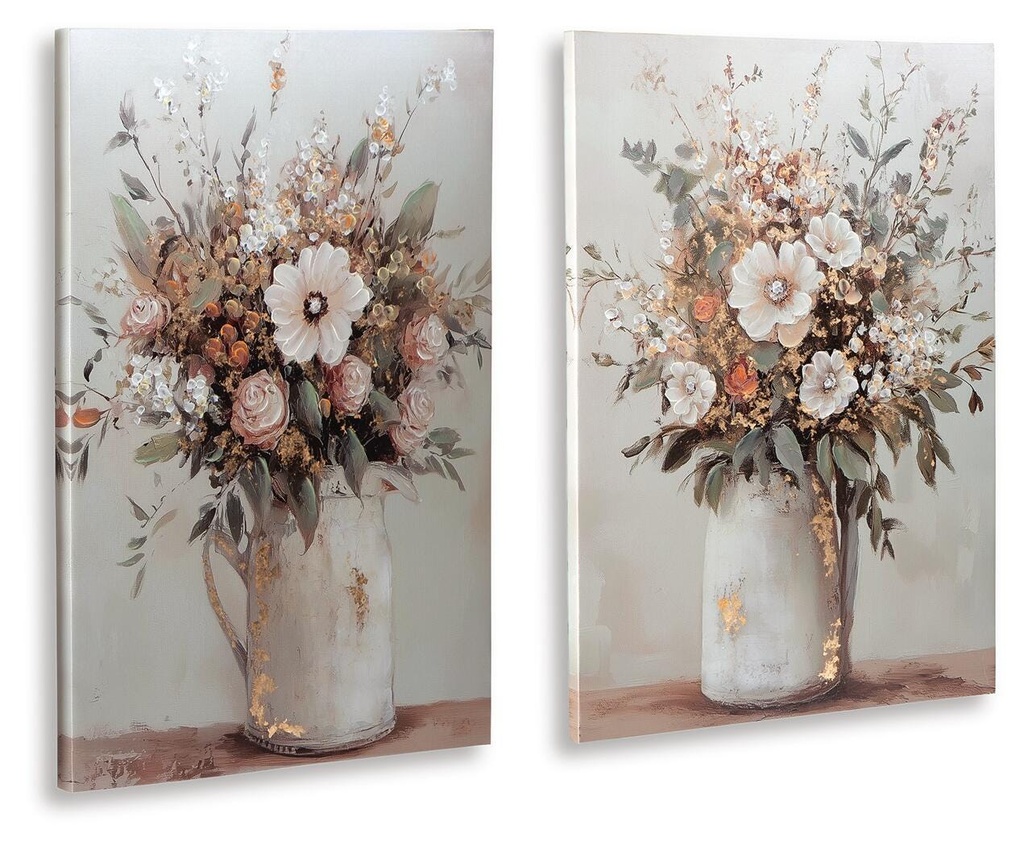 Faisaldon Floral Canvas Wall Art Set of 2 view 1