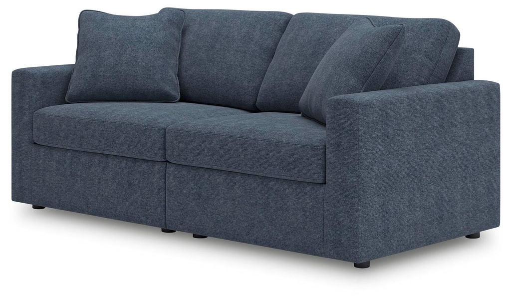 Modmax 2-Piece Modular Loveseat (Ink) view 2