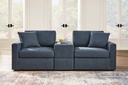 Modmax 3-Piece Modular Sectional with Storage Console (Ink) view 1