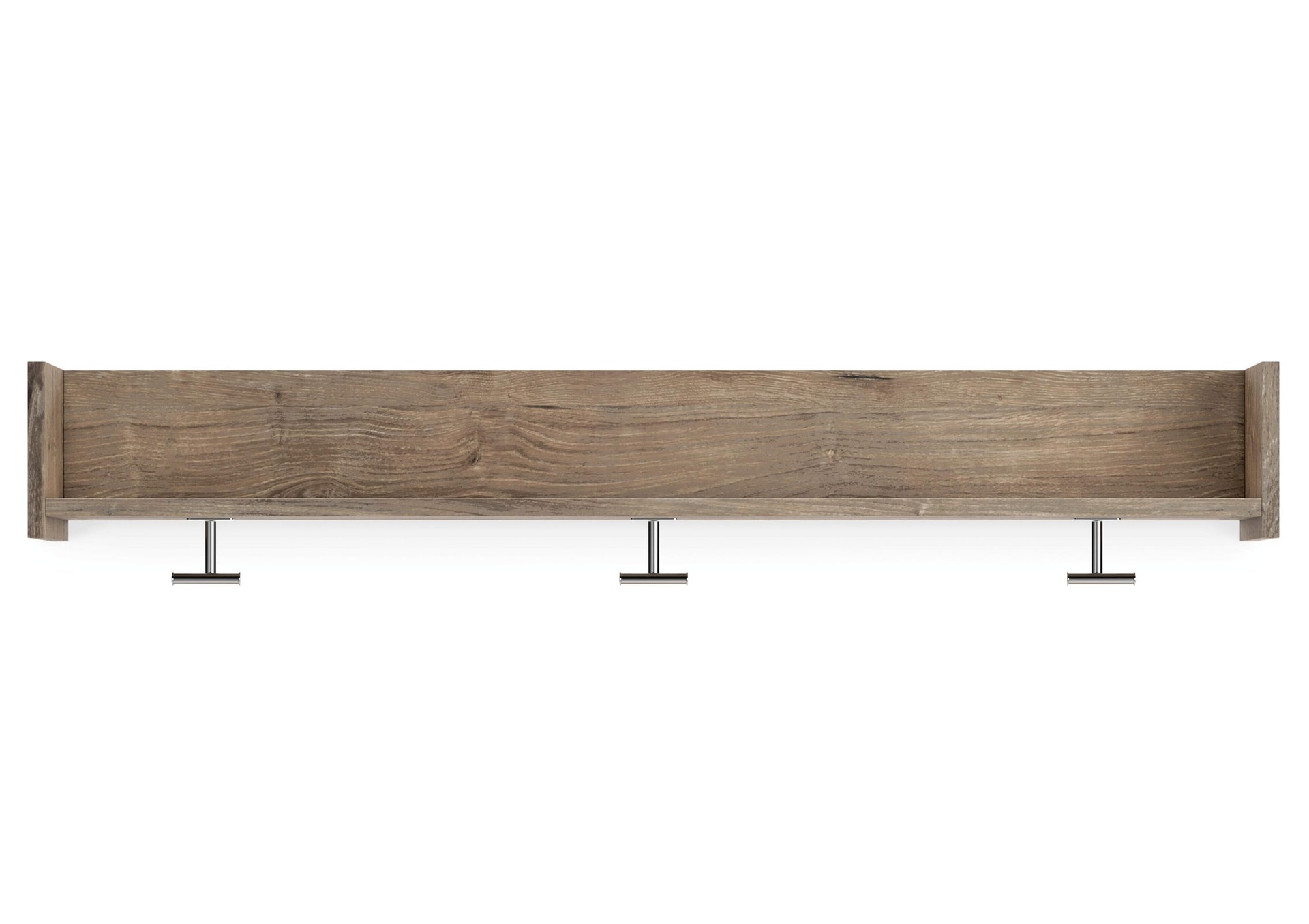 Oliah Wall Mounted Coat Rack with Shelf 3