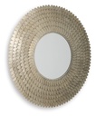 Wrightmund Champagne Sunburst Accent Mirror view 2
