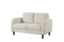 Sierra Tailored Modern Living Room Loveseat view 3