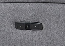 Apex Dual Power Reclining Loveseat (Grey) view 3