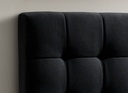 Dharara Black Channel-Tufted Hydraulic Lift Storage Bed (King) view 2