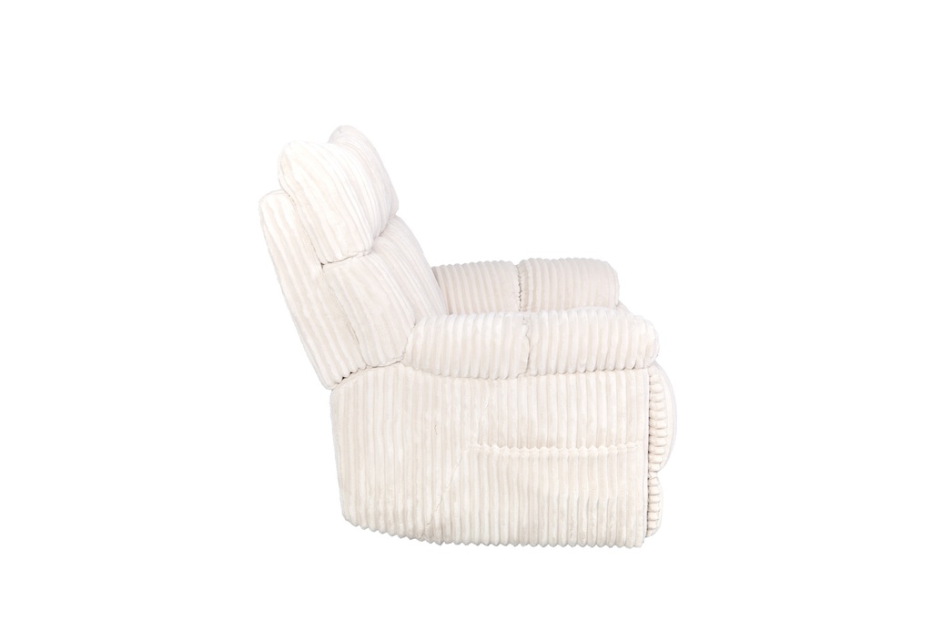 Echo Creme Dual Power Recliner with Bluetooth Music System view 4