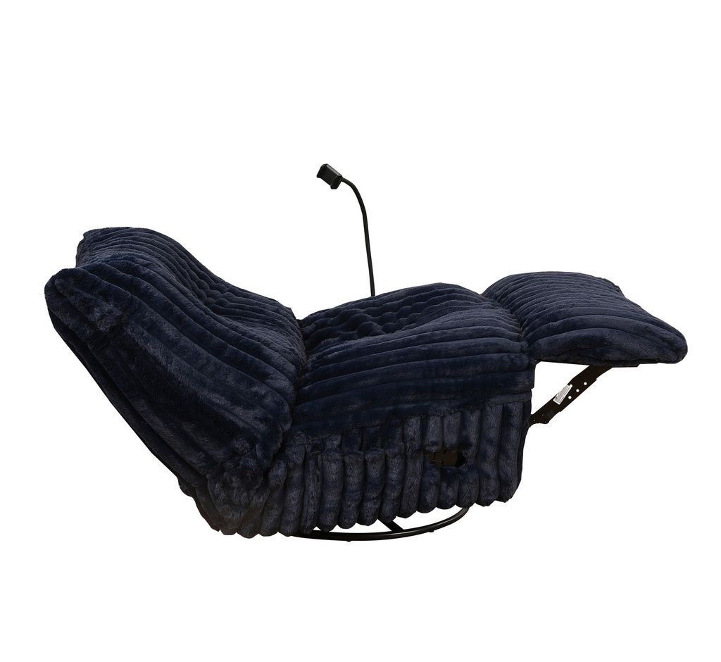 Cobalt Blue Compact Recliner view 5