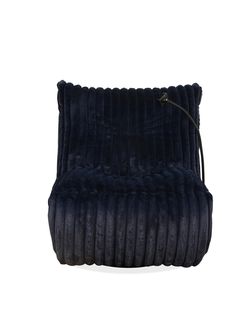 Cobalt Blue Compact Recliner view 7