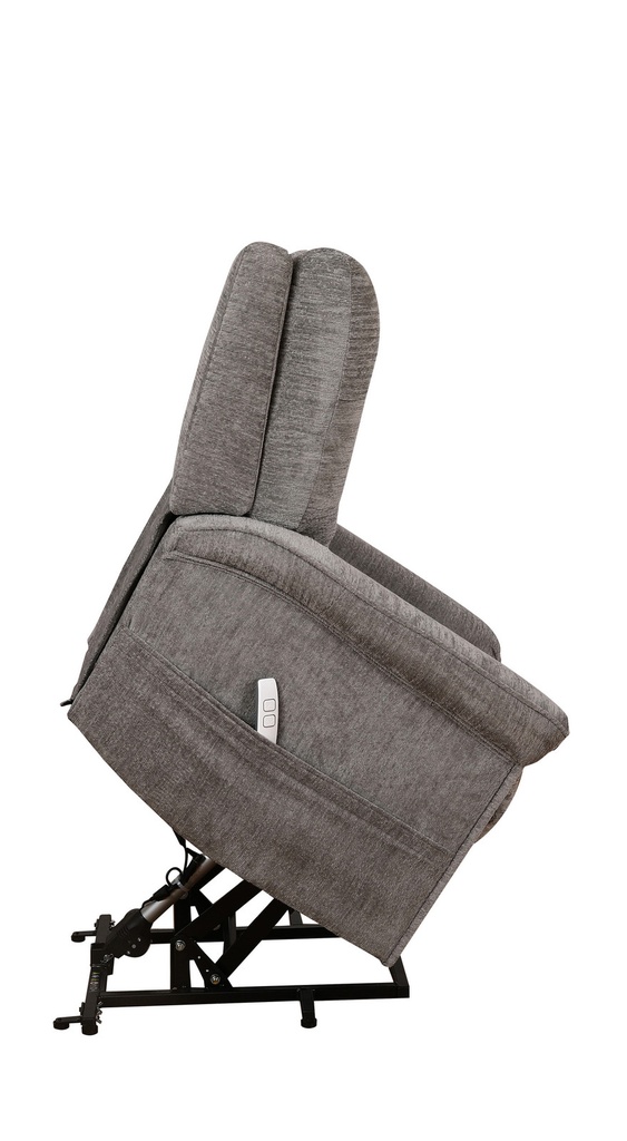 Radcliffe Grey Fabric Power Lift Recliner view 1