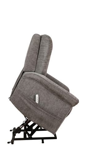 Radcliffe Grey Fabric Power Lift Recliner 3