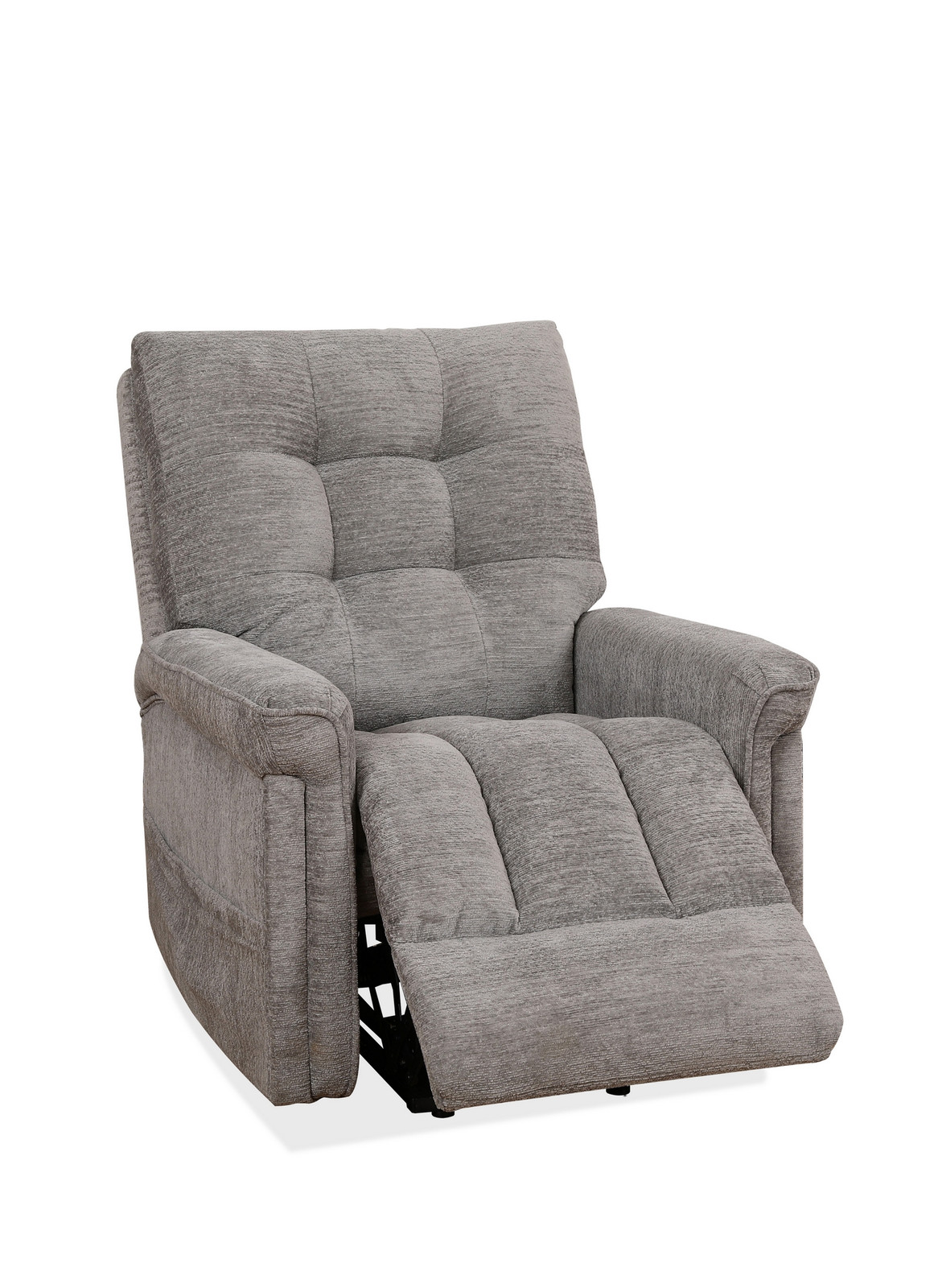 Radcliffe Grey Fabric Power Lift Recliner 7