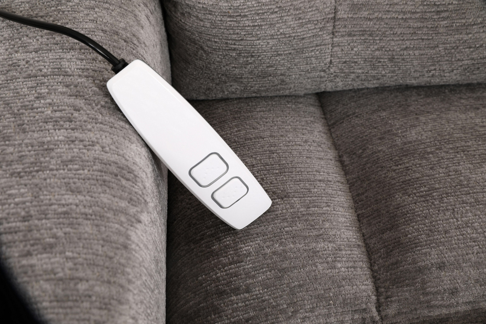 Radcliffe Grey Fabric Power Lift Recliner 11