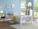 Fairwind Scalloped Arch Single Platform Bed view 1