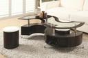 Storage Coffee Table with 2 Stools view 1