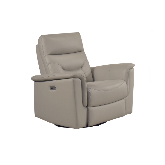 Silver Power Recliner Chair view 3