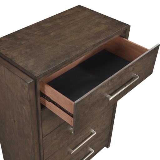 Oakridge Walnut 5-Drawer Chest 3