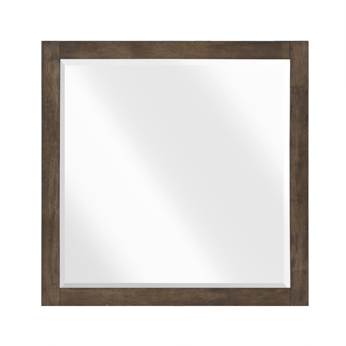Oakridge Walnut Mirror view 2