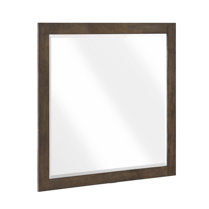 Oakridge Walnut Mirror view 3