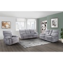 Bragg Charcoal Grey Recliner view 1