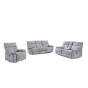 Bragg Charcoal Grey Recliner view 2