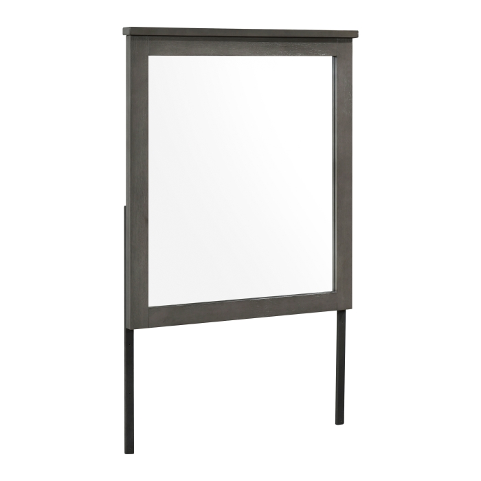 Lenior Grey Dresser Mirror view 1