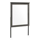 Lenior Grey Dresser Mirror view 1