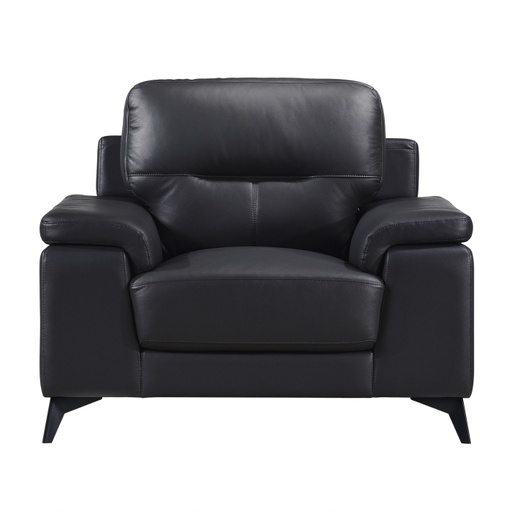 Mischa Leather Accent Chair 7