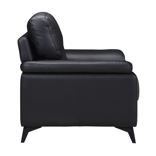 Mischa Leather Accent Chair 15