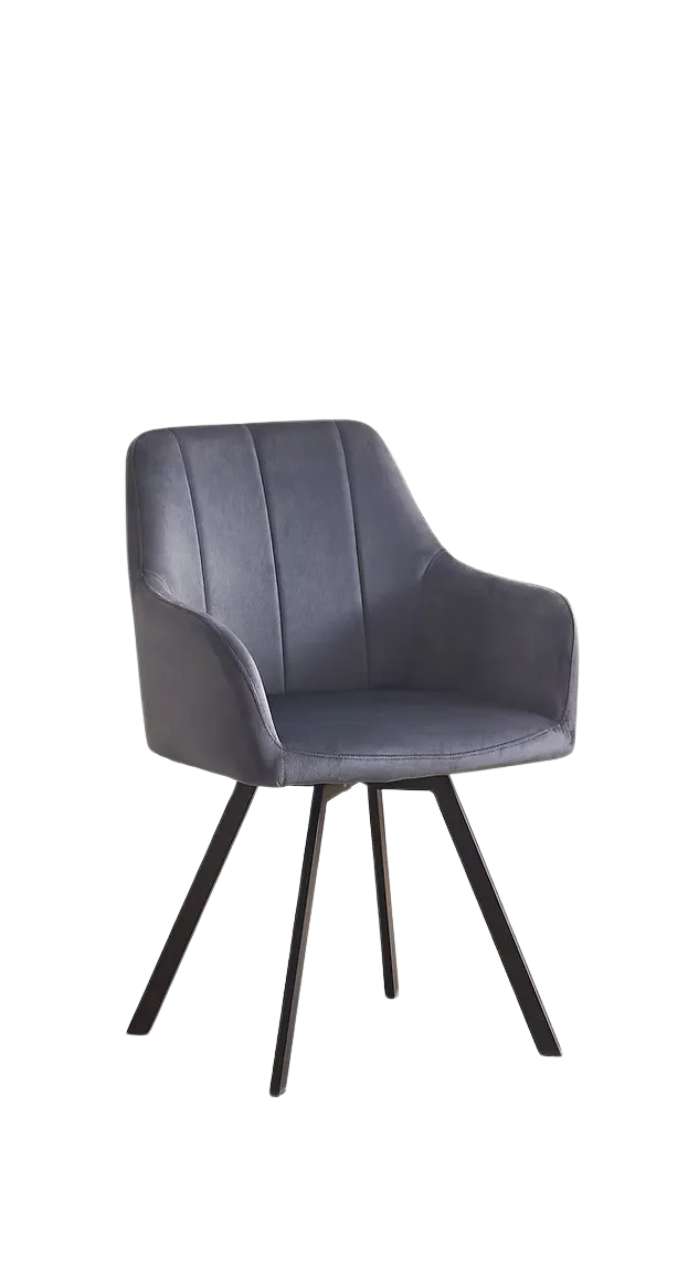 Verona Contemporary Swivel Dining Chair 9