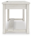Robbinsdale Antiqued White Home Office Desk view 1