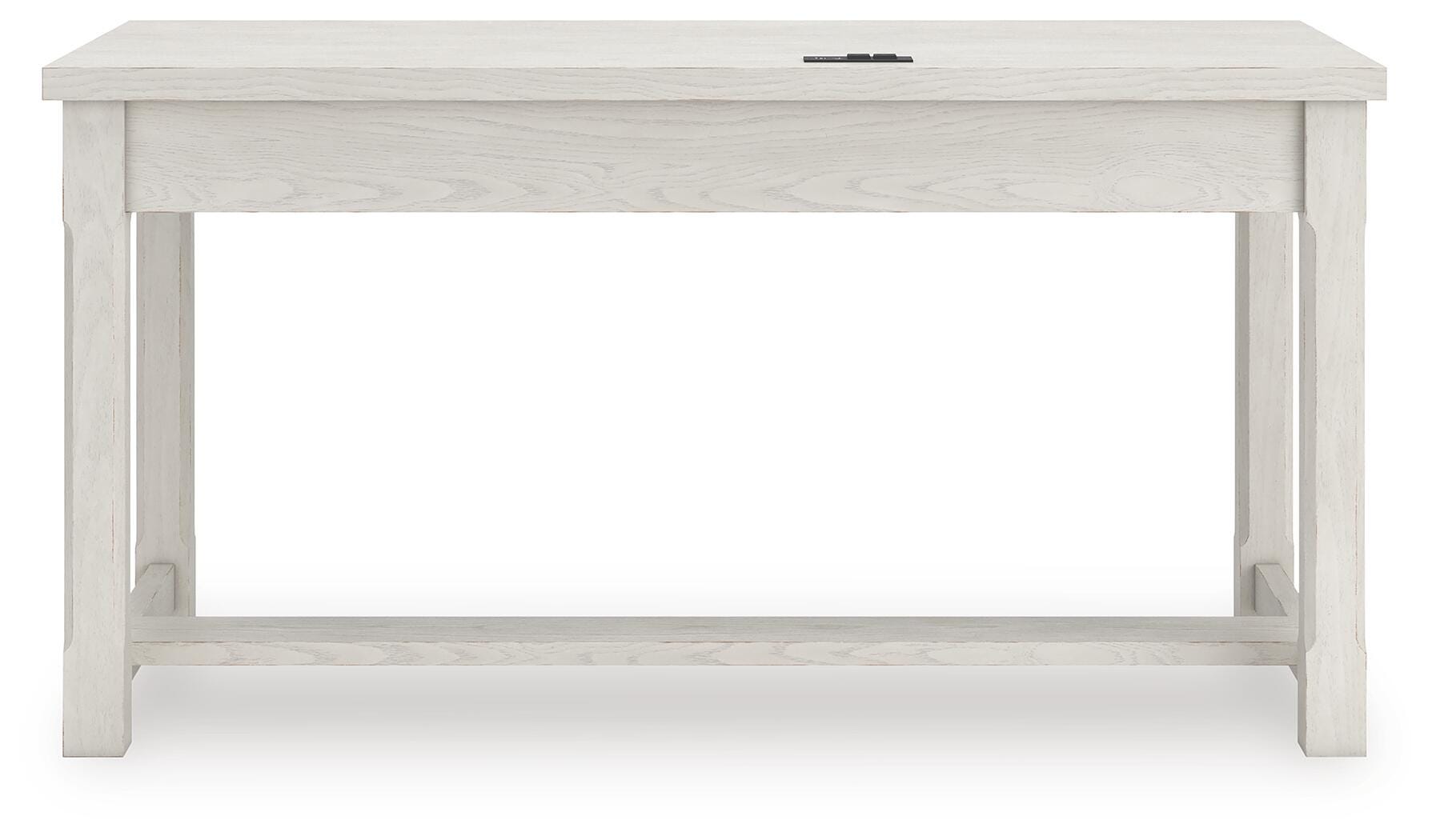 Robbinsdale Antiqued White Home Office Desk 4