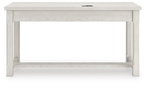 Robbinsdale Antiqued White Home Office Desk 4