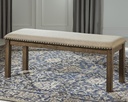 Moriville Nutmeg Upholstered Dining Bench 10x8-crop