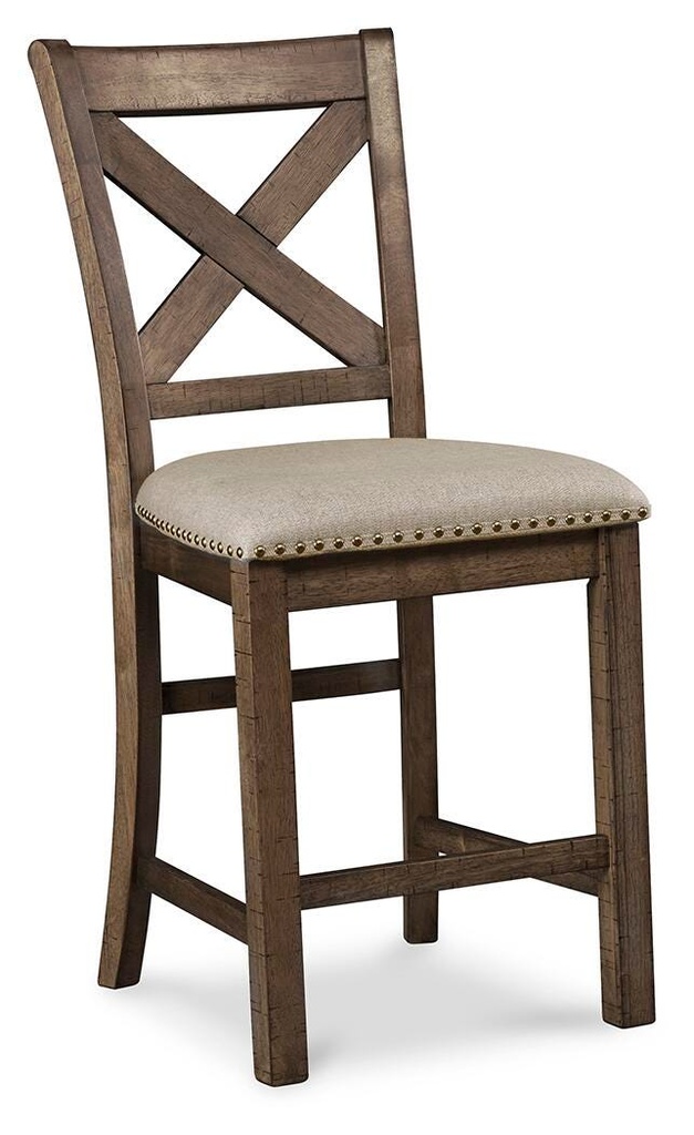 Moriville Nutmeg Upholstered Counter Height Stool sw-p1-ko