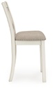 Robbinsdale Upholstered X-Back Counter Height Barstool view 1
