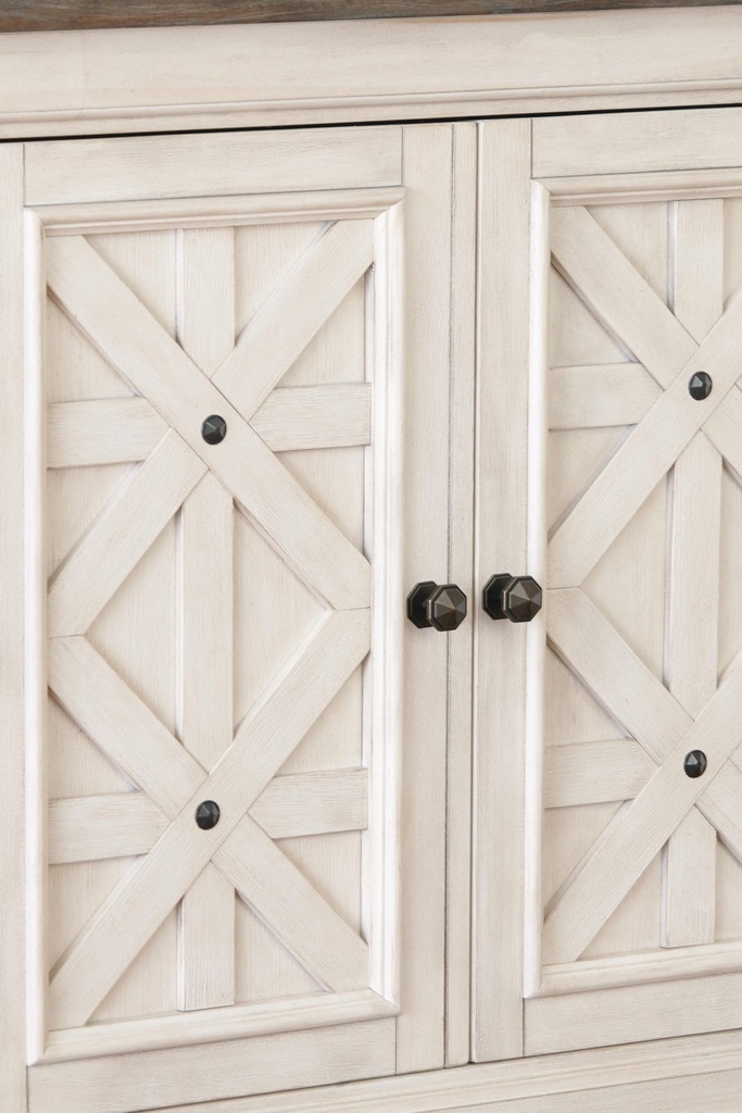 Bolanburg Two-Tone Dining Room Server detail